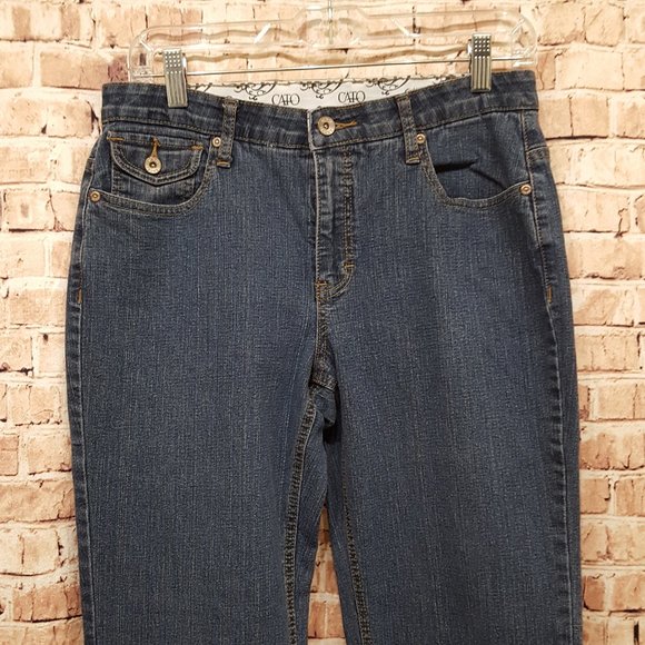 Cato Premium Denim Jeans Size 10P - Picture 3 of 11